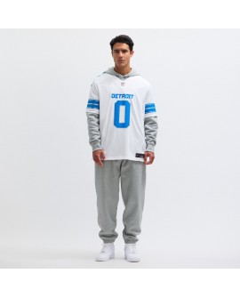 Jahmyr Gibbs Detroit Lions Nike Vapor F.U.S.E. Limitiertes Trikot – Weiß