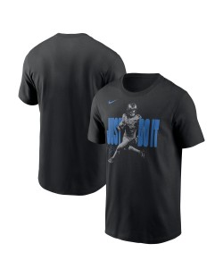 Jahmyr Gibbs Detroit Lions Nike Just Do It T-Shirt – Schwarz