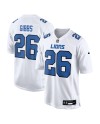 Jahmyr Gibbs Detroit Lions Nike Tundra Fashion Trikot – Weiß