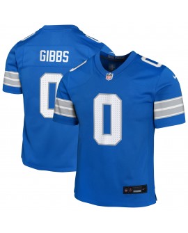 Jahmyr Gibbs Detroit Lions Nike Jugend-Spieler Trikot – Blau