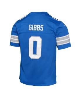 Jahmyr Gibbs Detroit Lions Nike Jugend-Spieler Trikot – Blau