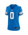 Jahmyr Gibbs Detroit Lions Nike Spiele-Trikot für Damen – Blau