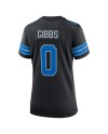 Jahmyr Gibbs Detroit Lions Nike Frauen-2. Alternate-Game-Spiele-Trikot – Schwarz
