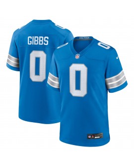 Jahmyr Gibbs Detroit Lions Nike Spiele-Trikot – Blau
