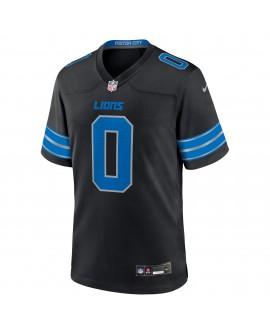 Jahmyr Gibbs Detroit Lions Nike 2. Alternate-Game-Spiele-Trikot – Schwarz