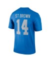 Amon-Ra St. Brown Detroit Lions Nike Legend Spieler Performance Top – Blau