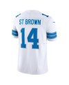 Amon-Ra St. Brown Detroit Lions Nike Vapor F.U.S.E. Limitiertes Trikot – Weiß