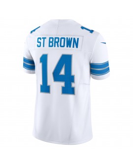 Amon-Ra St. Brown Detroit Lions Nike Vapor F.U.S.E. Limitiertes Trikot – Weiß