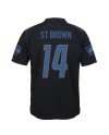 Amon-Ra St. Brown Detroit Lions Nike Jugend-Spieler Trikot – Schwarz
