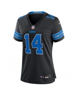 Amon-Ra St. Brown Detroit Lions Nike Damen-Ausweichtrikot für das 2. Spiel – Schwarz