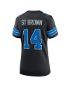 Amon-Ra St. Brown Detroit Lions Nike Damen-Ausweichtrikot für das 2. Spiel – Schwarz