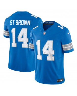 Amon-Ra St. Brown Detroit Lions Nike Vapor F.U.S.E. Limitiertes Trikot – Blau