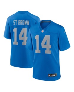 Amon-Ra St. Brown Detroit Lions Nike Alternatives Spieler Trikot – Blau