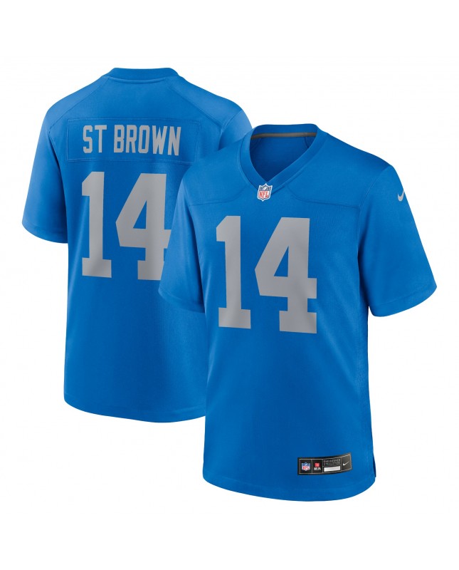 Amon-Ra St. Brown Detroit Lions Nike Alternatives Spieler Trikot – Blau