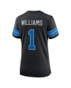 Jameson Williams Detroit Lions Nike Damen-Ausweichtrikot für 2. Spieler – Schwarz