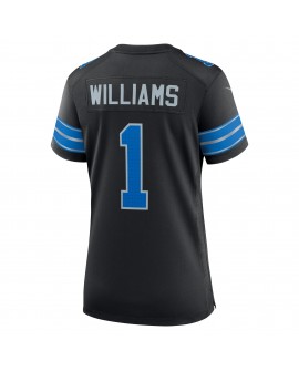 Jameson Williams Detroit Lions Nike Damen-Ausweichtrikot für 2. Spieler – Schwarz