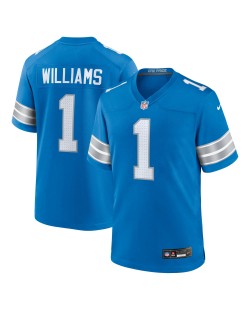 Jameson Williams Detroit Lions Nike Spiele-Trikot – Blau