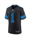 Jameson Williams Detroit Lions Nike AlternateSpiele-Trikot – Schwarz