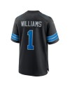 Jameson Williams Detroit Lions Nike AlternateSpiele-Trikot – Schwarz