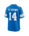 Amon-Ra St. Brown Detroit Lions Nike Spieler Trikot – Blau