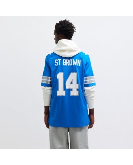 Amon-Ra St. Brown Detroit Lions Nike Spieler Trikot – Blau