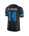 Amon-Ra St. Brown Detroit Lions Nike 2nd Alternate Vapor F.U.S.E. Limitiertes Trikot – Schwarz