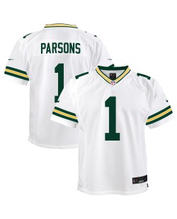 Micah Parsons Green Bay Packers Nike Jugend-Spieler Trikot in Weiß – Weiß