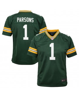 Micah Parsons Green Bay Packers Nike Spiele-Trikot für Jugendliche – Grün