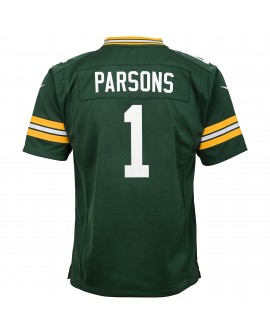Micah Parsons Green Bay Packers Nike Spiele-Trikot für Jugendliche – Grün