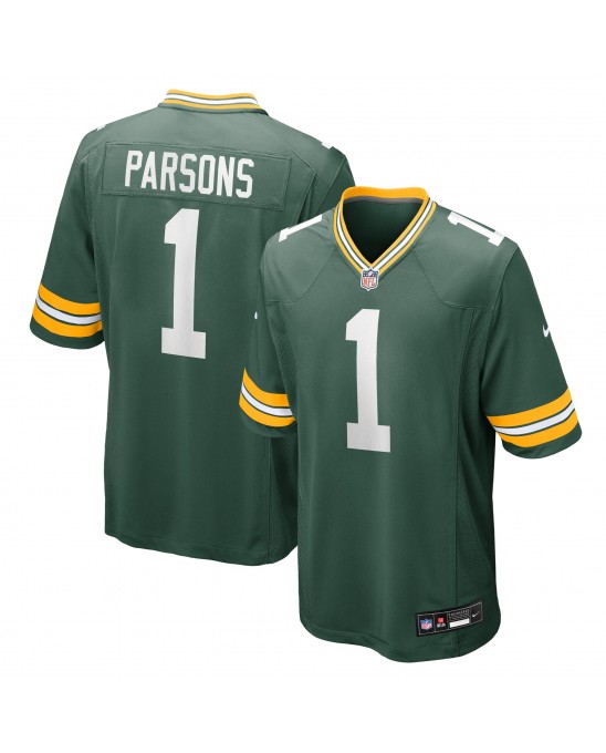 Micah Parsons Green Bay Packers Nike Spiele-Trikot – Grün