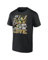 Jordan Love Green Bay Packers Notorious T-Shirt – Schwarz