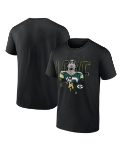 Jordan Love Green Bay Packers Humble Shadow Spieler T-Shirt – Schwarz