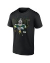 Jordan Love Green Bay Packers Humble Shadow Spieler T-Shirt – Schwarz