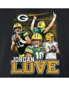 Jordan Love Green Bay Packers Notorious T-Shirt – Schwarz