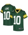 Jordan Love Green Bay Packers Nike Jugend-Spieler Trikot – Grün