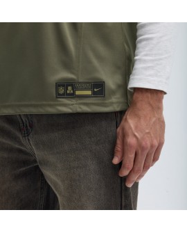 Jordan Love Green Bay Packers Nike 2025 Salute to Service Limited Trikot – Olivgrün