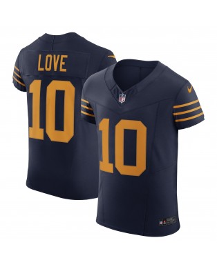 Jordan Love Green Bay Packers Nike The 1923 Classic Vapor F.U.S.E. Elite-Trikot – Marineblau
