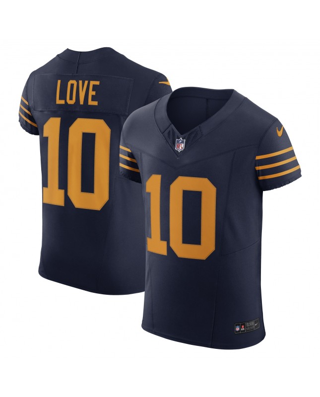 Jordan Love Green Bay Packers Nike The 1923 Classic Vapor F.U.S.E. Elite-Trikot – Marineblau