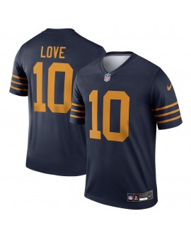 Jordan Love Green Bay Packers Nike The 1923 Classic Legend Spieler Dri-FIT-Oberteil – Marineblau