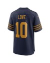 Jordan Love Green Bay Packers Nike The 1923 ClassicTrikot – Marineblau