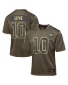 Jordan Love Green Bay Packers Nike Jugend 2025 Salute to Service Spieler Trikot – Olivgrün