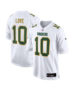 Jordan Love Green Bay Packers Nike Fashion Game-Trikot – Weiß