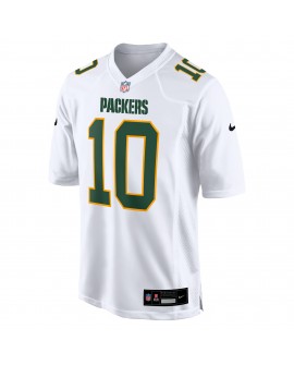 Jordan Love Green Bay Packers Nike Fashion Game-Trikot – Weiß