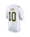 Jordan Love Green Bay Packers Nike Fashion Game-Trikot – Weiß
