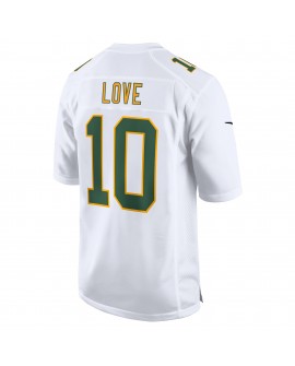 Jordan Love Green Bay Packers Nike Fashion Game-Trikot – Weiß
