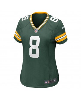 Josh Jacobs Green Bay Packers Nike Damen-Team-Spieler Trikot – Grün