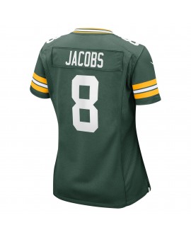 Josh Jacobs Green Bay Packers Nike Damen-Team-Spieler Trikot – Grün