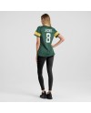 Josh Jacobs Green Bay Packers Nike Damen-Team-Spieler Trikot – Grün