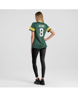 Josh Jacobs Green Bay Packers Nike Damen-Team-Spieler Trikot – Grün