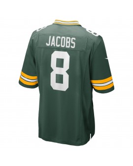 Josh Jacobs Green Bay Packers Nike Team Game-Trikot – Grün